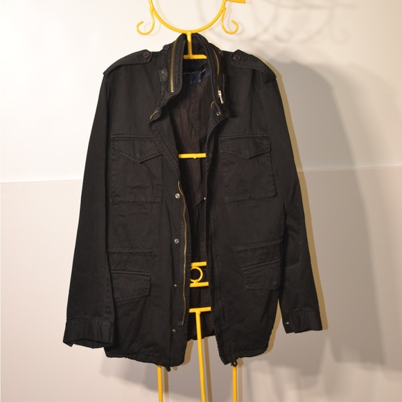 Preloved French Connection military inspired coat - Picture 6 of 13